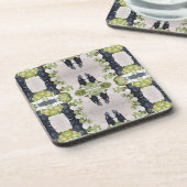 Dessous de verre de liège : Copie olive (Côté gauche)