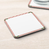 Dessous de verre de liège de cadre de sucre de (Côté gauche)