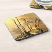 Dessous de verre de liège de clubs de golf (Côté gauche)