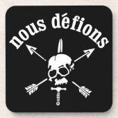 Dessous de verre de liège de Defions de bon sens (Devant)