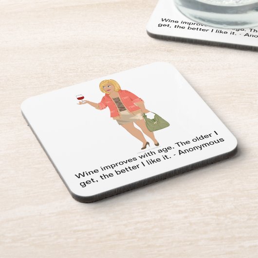 Dessous de verre de liège de DHG (Côté gauche)