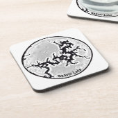 Dessous de verre de liège de lac beaver (Côté gauche)