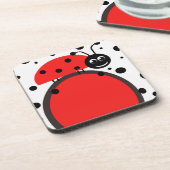 Dessous de verre de liège de Ladybug (Côté gauche)