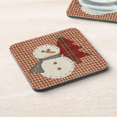 Dessous de verre de liège de Noël (Côté gauche)