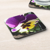 Dessous de verre de liège de pensée (Côté gauche)