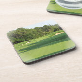 Dessous de verre de liège de terrain de golf (Côté gauche)