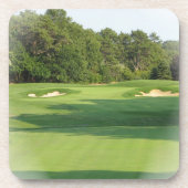 Dessous de verre de liège de terrain de golf (Devant)