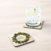 Dessous de verre de liège de thanksgiving de (Côté Droit)