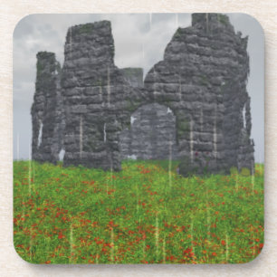 Dessous de verre de liège en conflit oublié