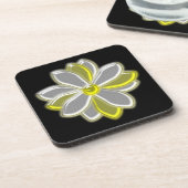 Dessous de verre de liège Fleur Faisant briller (Côté gauche)