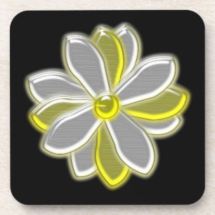 Dessous de verre de liège Fleur Faisant briller