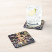 Dessous de verre de liège Noël Treehouse (Côté Droit)