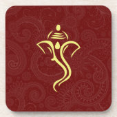 Dessous de verre de liège personnalisés de Vinayak (Devant)