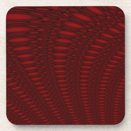 Dessous de verre de liège Tentacles de pieuvre rou (Devant)