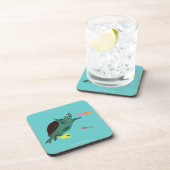 Dessous de verre de liège tortue (Côté Droit)