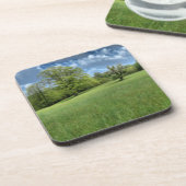 Dessous de verre de liège vert des Appalaches (Côté gauche)