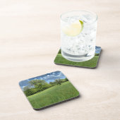 Dessous de verre de liège vert des Appalaches (Côté Droit)
