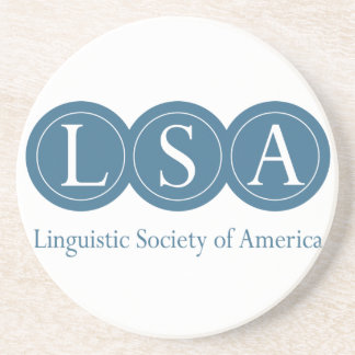 Dessous de verre de logo de LSA