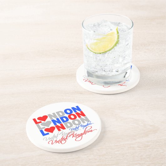 Dessous de verre de Londres (Côté)