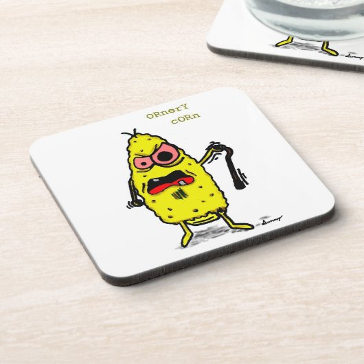 Dessous de verre de maïs Ornery - Ensemble de 6 (Côté gauche)