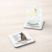 Dessous de verre de maman de berger (Côté Droit)