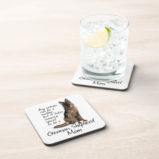 Dessous de verre de maman de berger (Côté Droit)