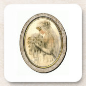 Dessous de verre de mariée vintage (Devant)