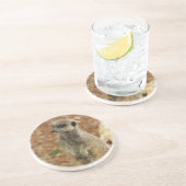 Dessous de verre de Meerkat de bébé (Côté)