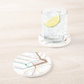 Dessous de verre de métro de Philadelphie (Côté)