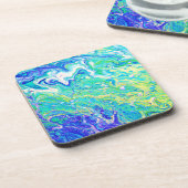 Dessous-de-verre De mignons Vagues Motifs. Commandez dès maintenant (Côté gauche)