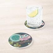 Dessous de verre de minuit de hibou (Côté)