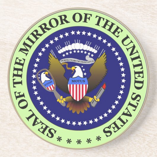 Dessous de verre de MOTUS SEAL-GREEN (Devant)