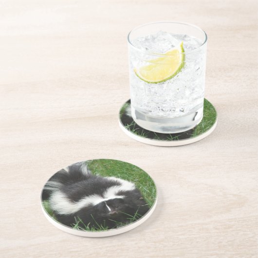 Dessous de verre de mouffette (Côté)