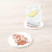 Dessous de verre de navire à voile (Côté)