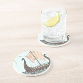 DESSOUS DE VERRE DE NAVIRE VIKING (Côté)