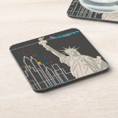 Dessous de verre de New York (Côté gauche)