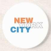 Dessous de verre de New York (Devant)