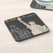 Dessous de verre de New York (Côté gauche)