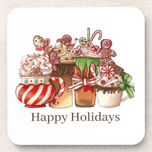 Dessous de verre de Noël (Devant)