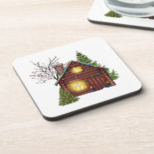 Dessous de verre de Noël (Côté gauche)