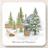 Dessous de verre de Noël (Devant)