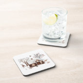 Dessous de verre de Noël (Côté Droit)