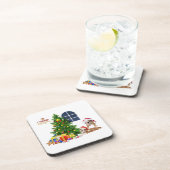 Dessous de verre de Noël (Côté Droit)