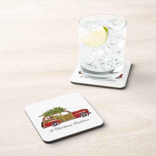 Dessous de verre de Noël (Côté Droit)