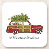 Dessous de verre de Noël (Devant)