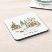 Dessous de verre de Noël (Côté gauche)