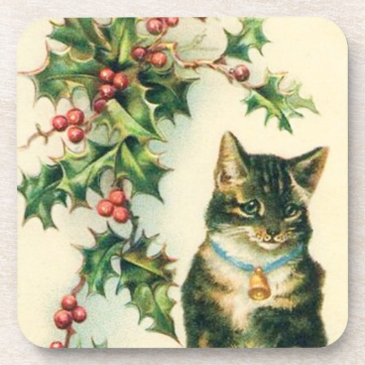 Dessous de verre de Noël de Kitty (Devant)