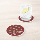 Dessous de verre de Noël de Snowflake (Côté)