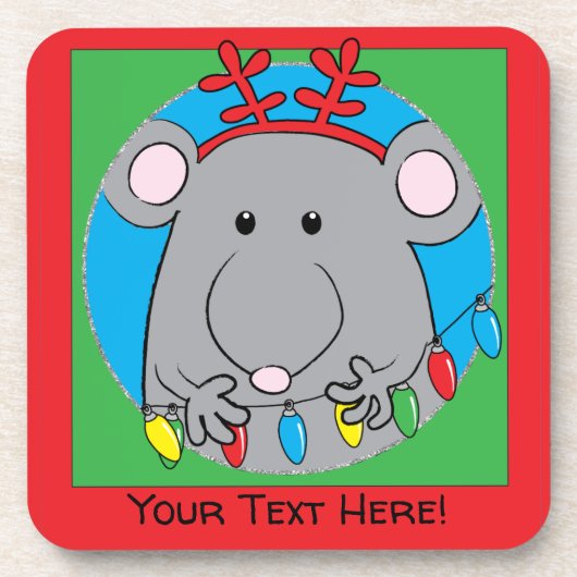 Dessous de verre de Noël Joyeux Noël (Devant)