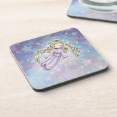 Dessous de verre de Noël Little Angel (Côté gauche)